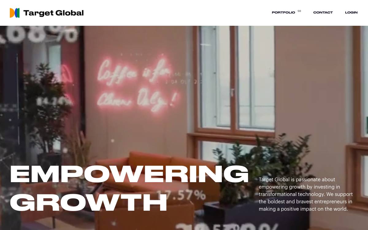 Target Global website preview