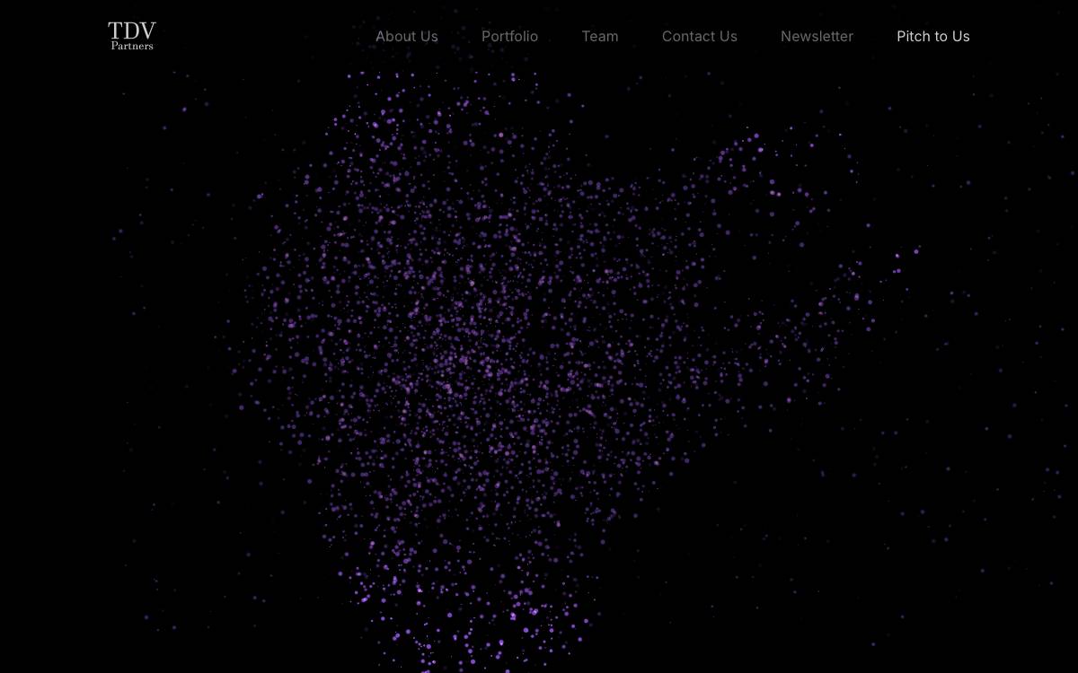 TDV Partners website preview