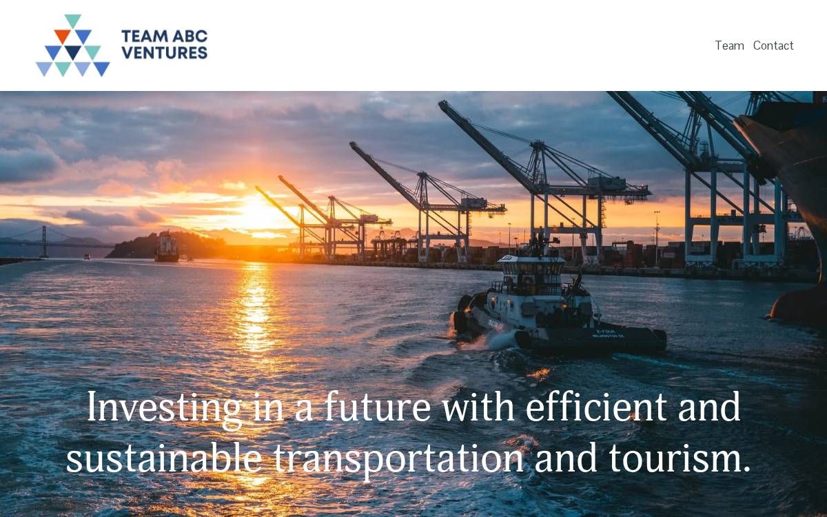 TeamABC Ventures website preview