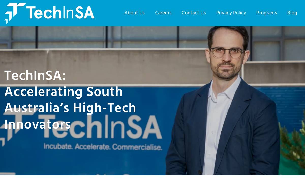 TechInSA website preview