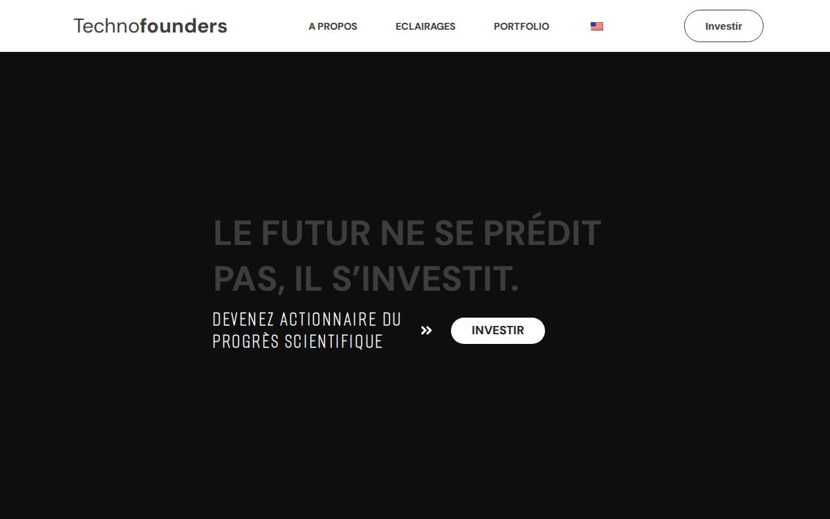 TechnoFounders website preview