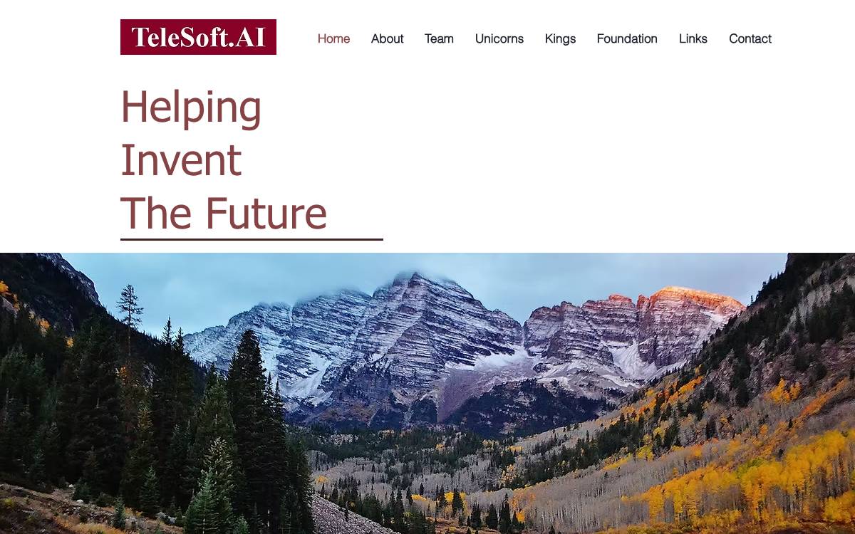 TeleSoft.AI website preview