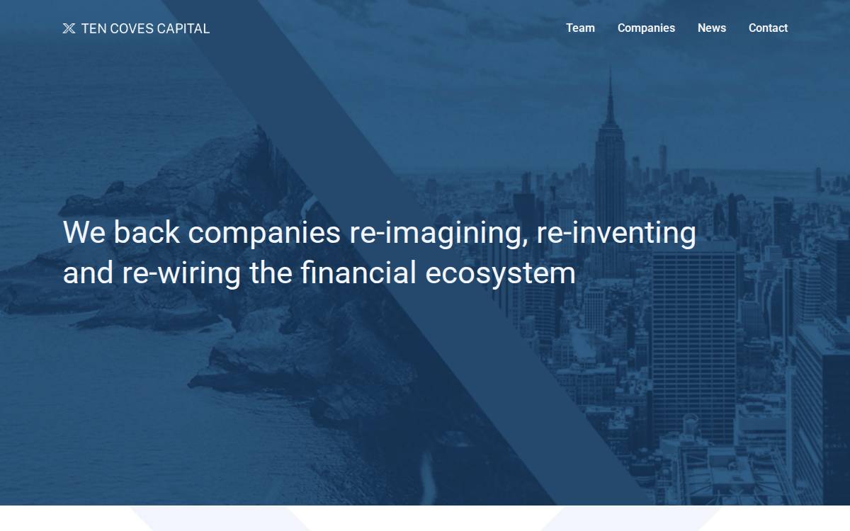 Ten Coves Capital website preview