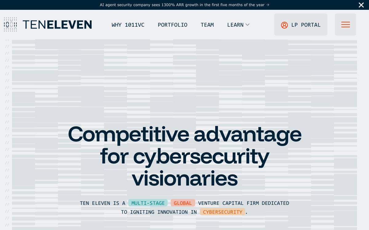 Ten Eleven website preview