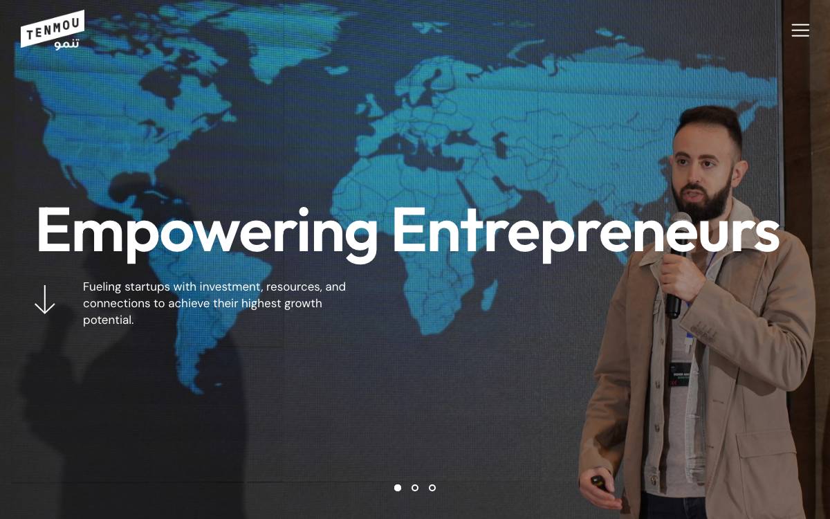 Tenmou website preview