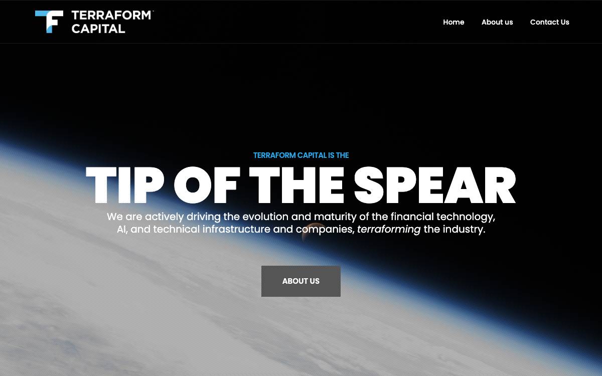 Terraform Capital website preview