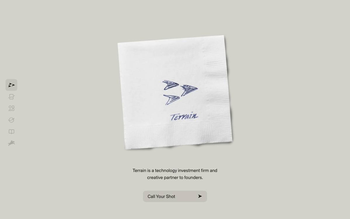Terrain website preview