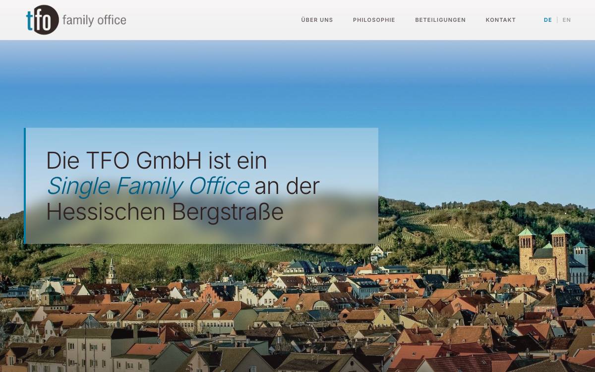 TFO GmbH website preview