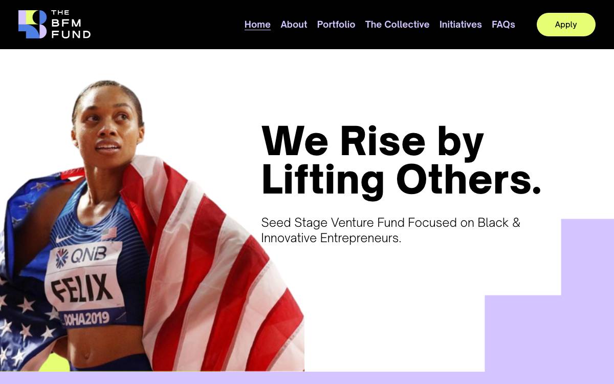 The BFM Fund website preview