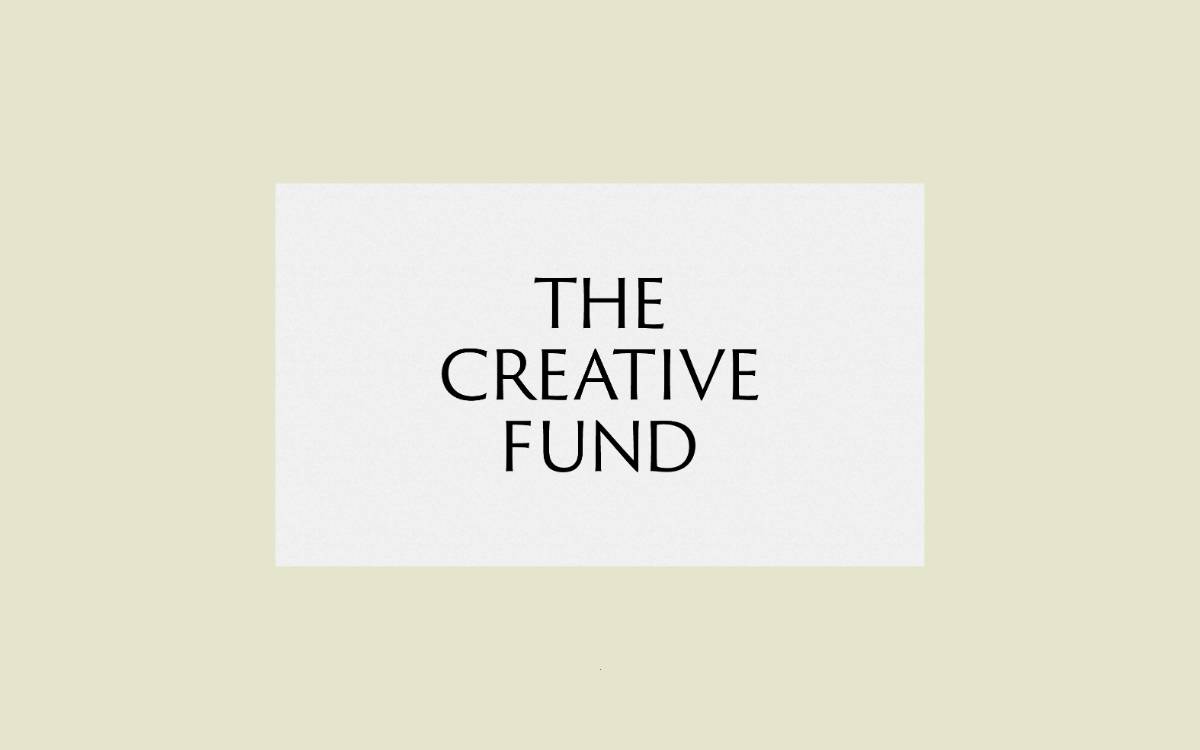 THE CREATIVE FUND website preview