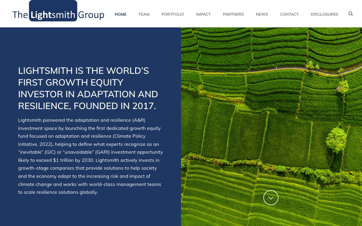 The Lightsmith Group website preview