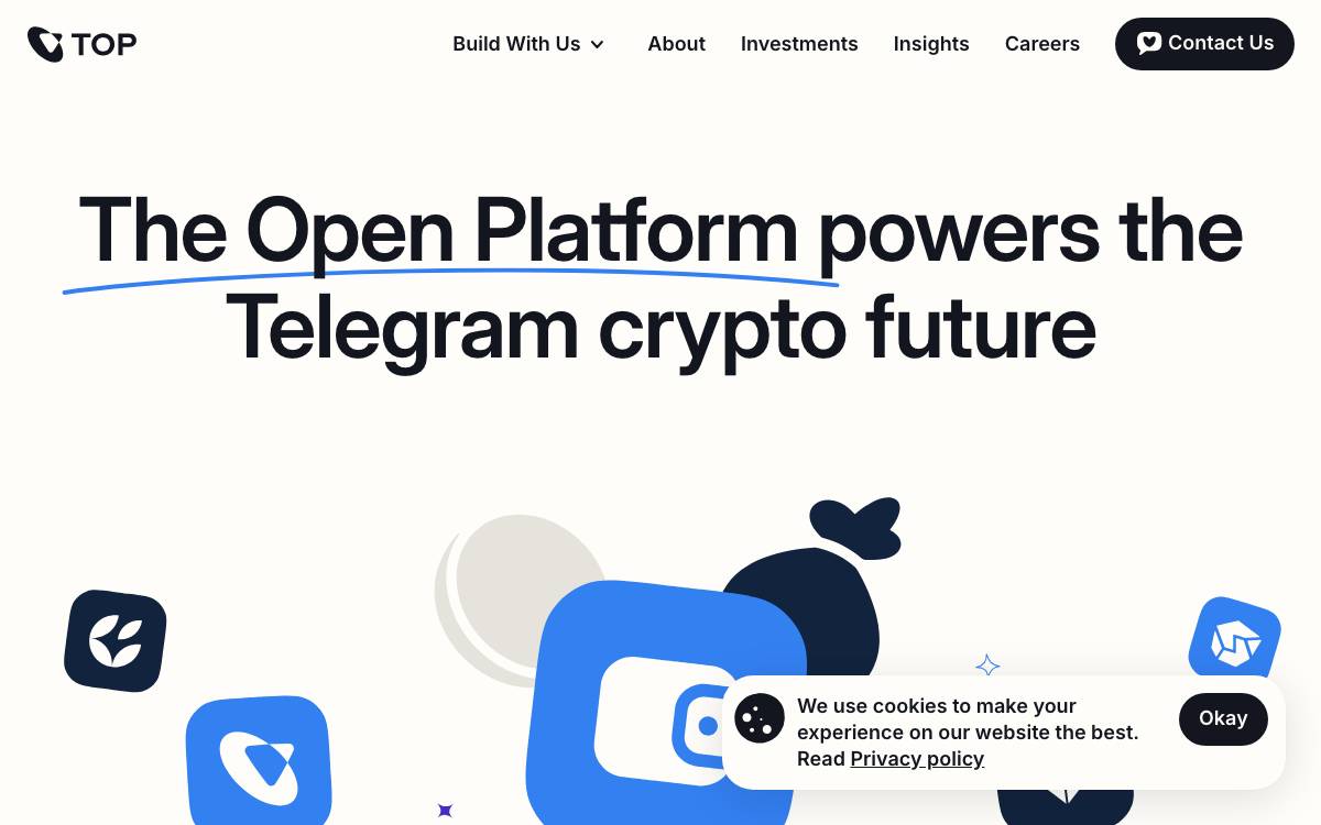 The Open Platform website preview