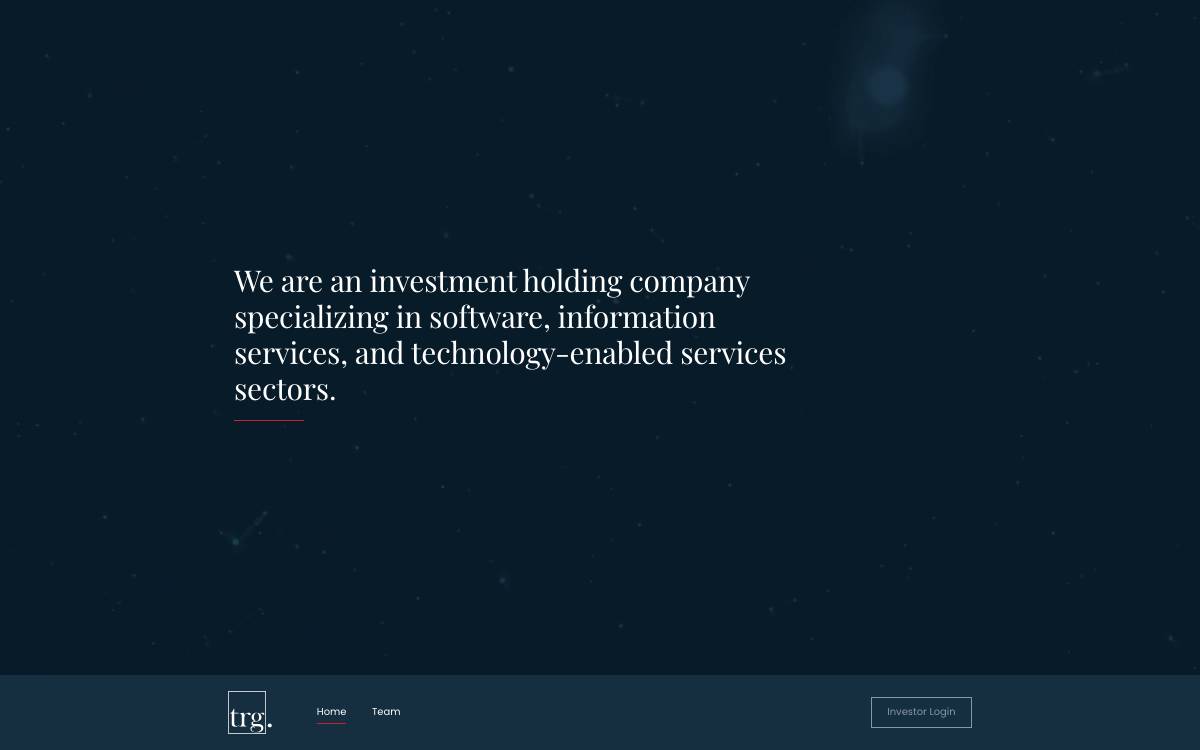 The Resource Group website preview