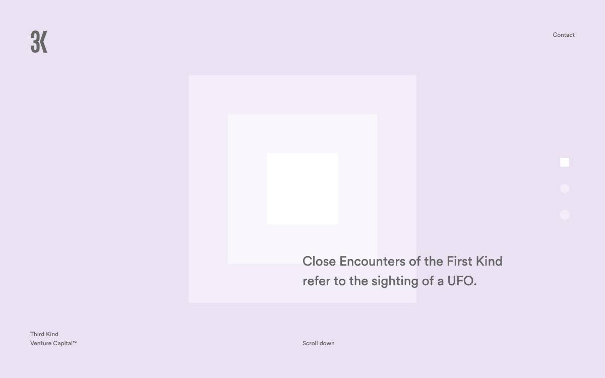 Third Kind Venture Capital website preview