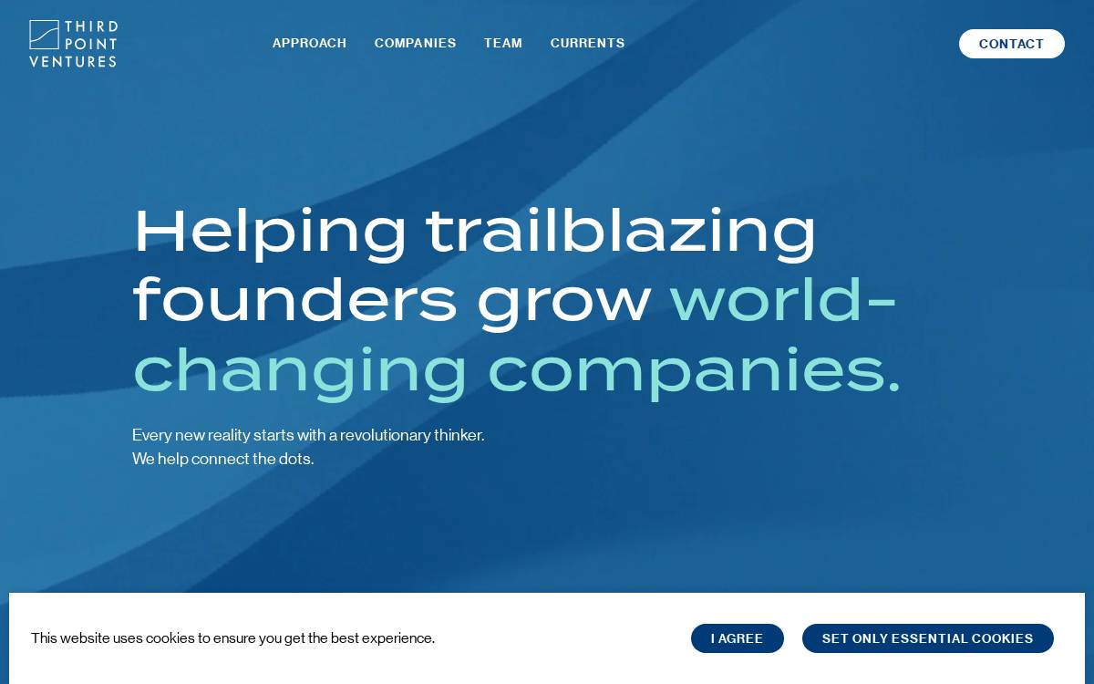 Third Point Ventures website preview