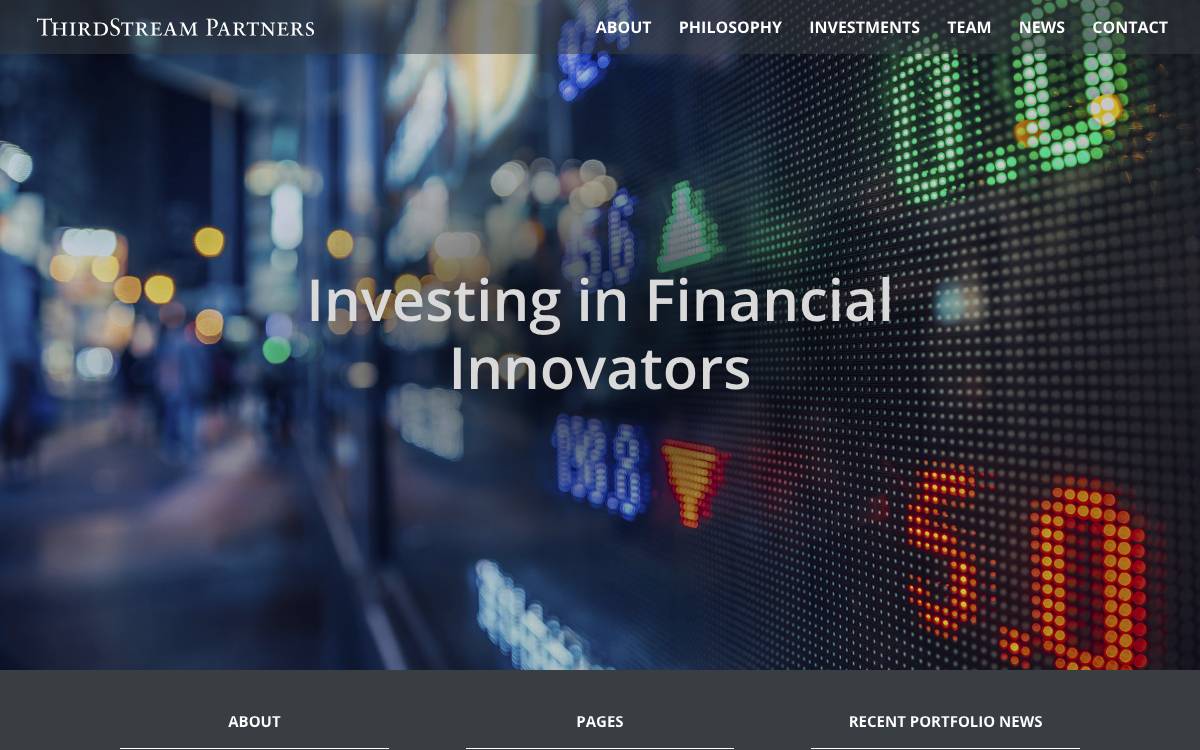 Thirdstream Partners website preview