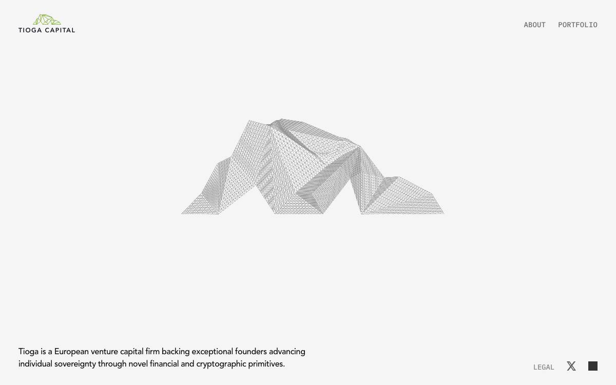 Tioga Capital Partners website preview
