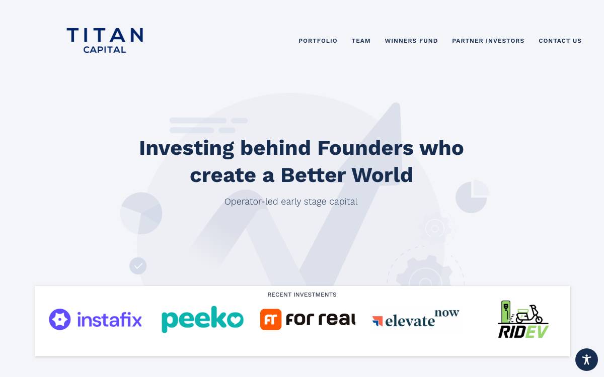 Titan Capital website preview