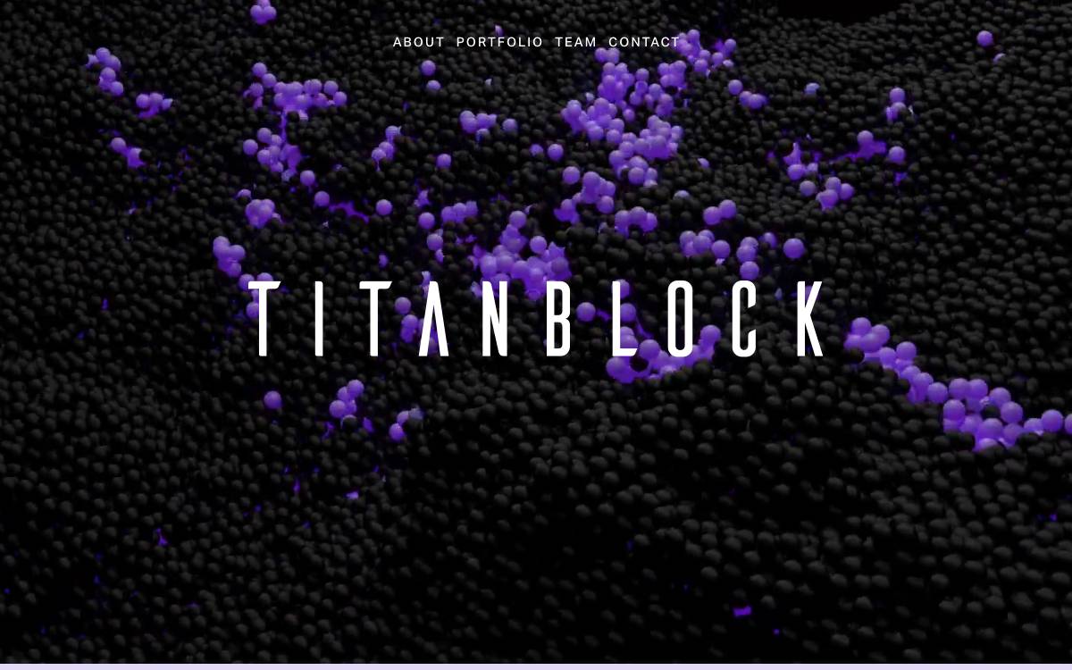 TitanBlock website preview