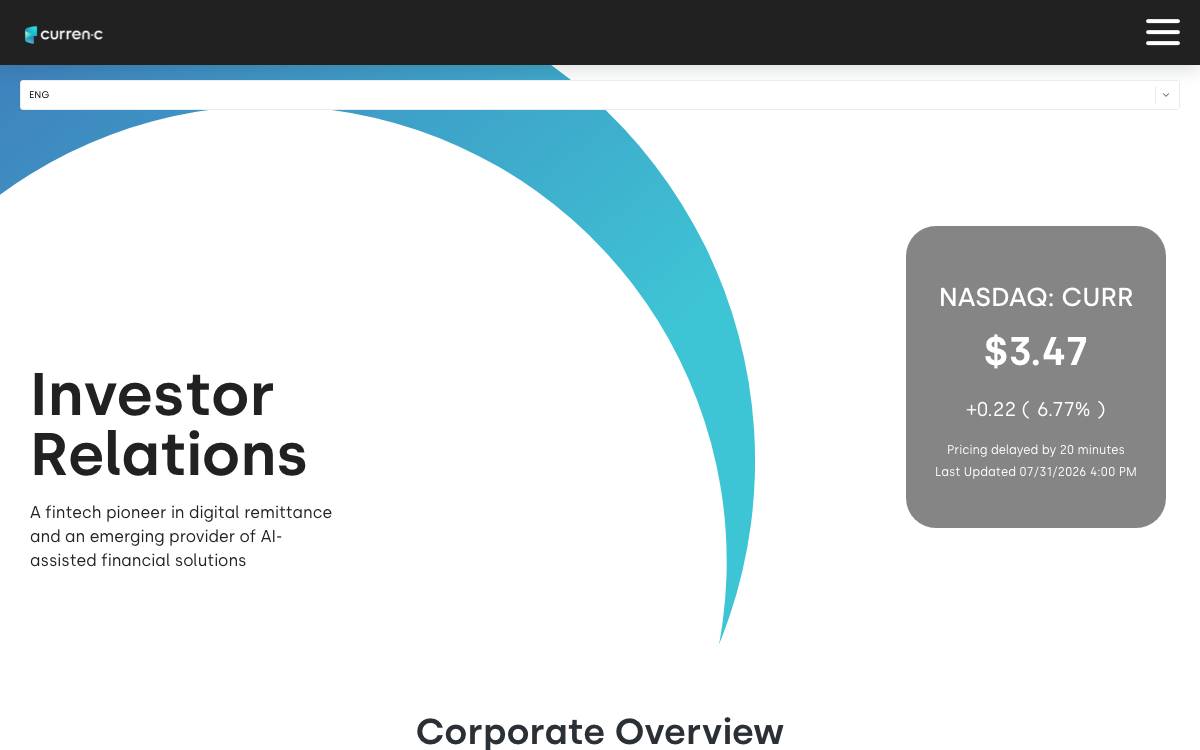TNG FinTech Group website preview