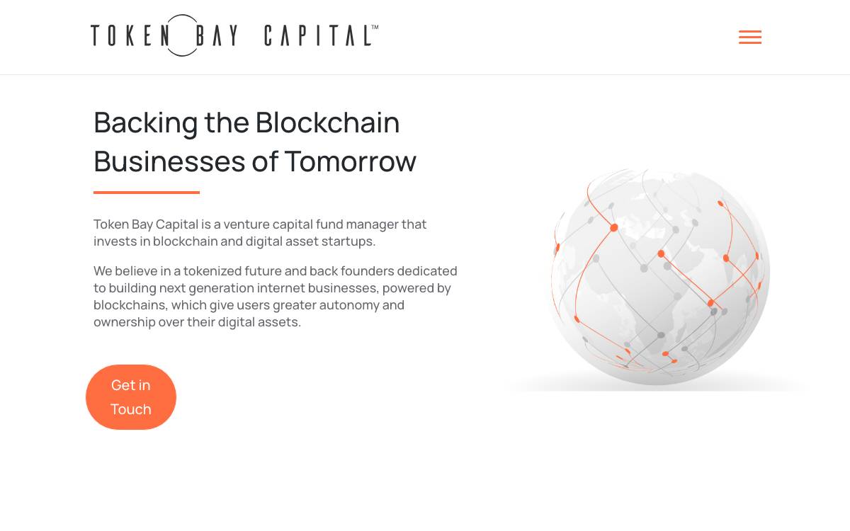 Token Bay Capital website preview