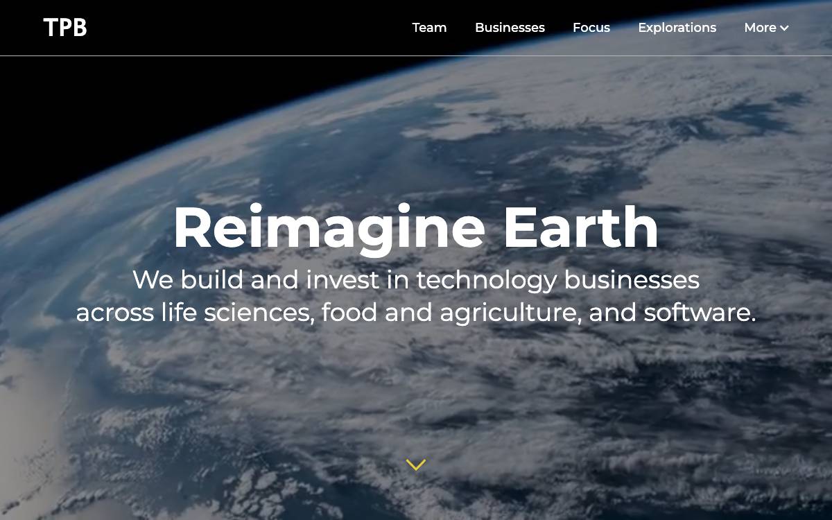 TPB website preview