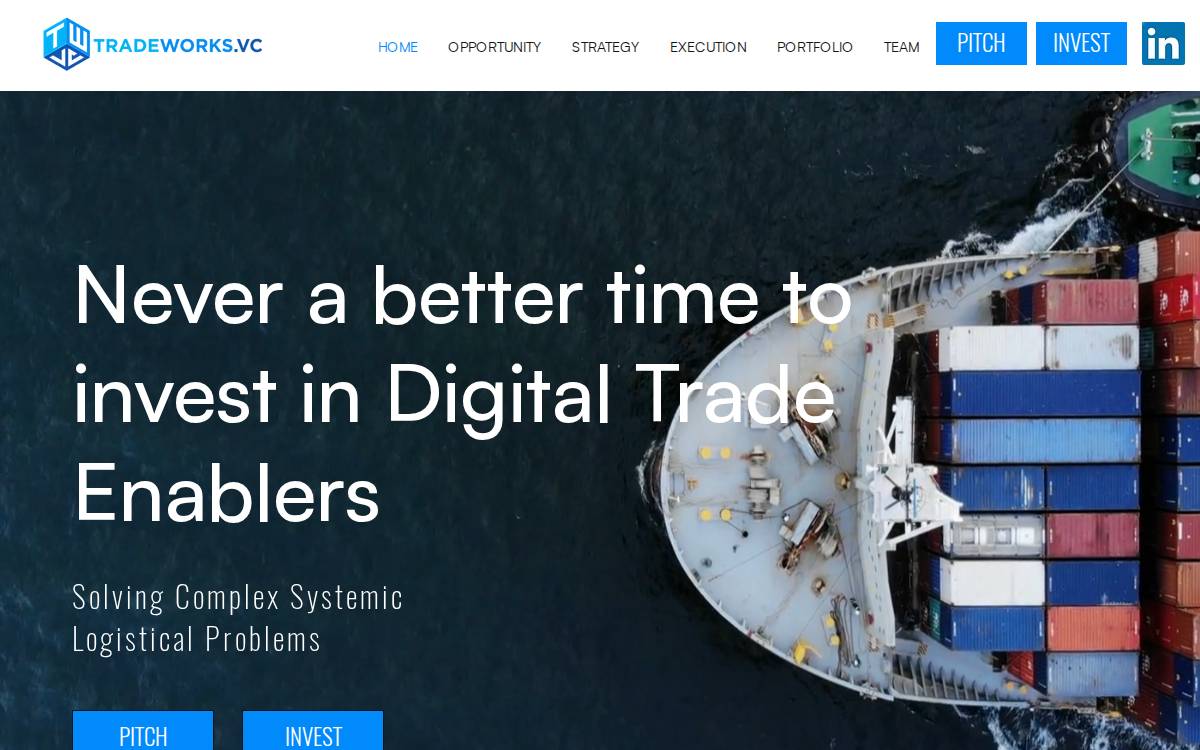 Tradeworks website preview