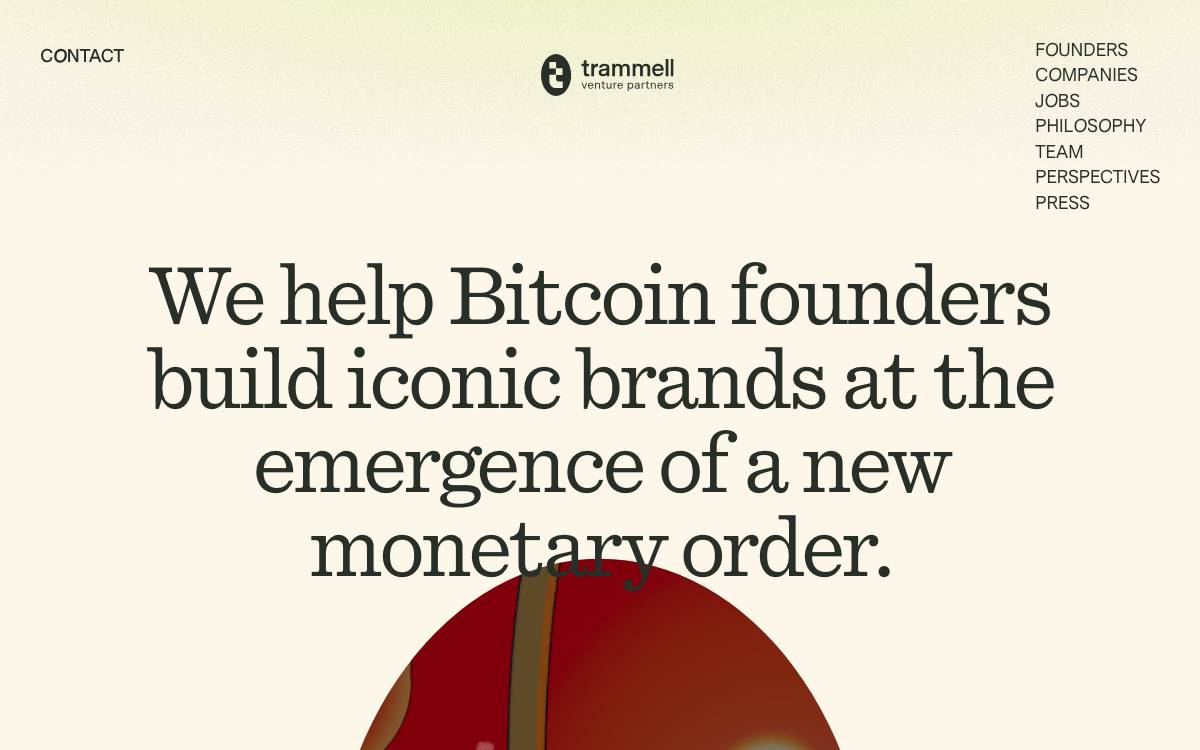 Trammell Venture Partners (TVP) website preview