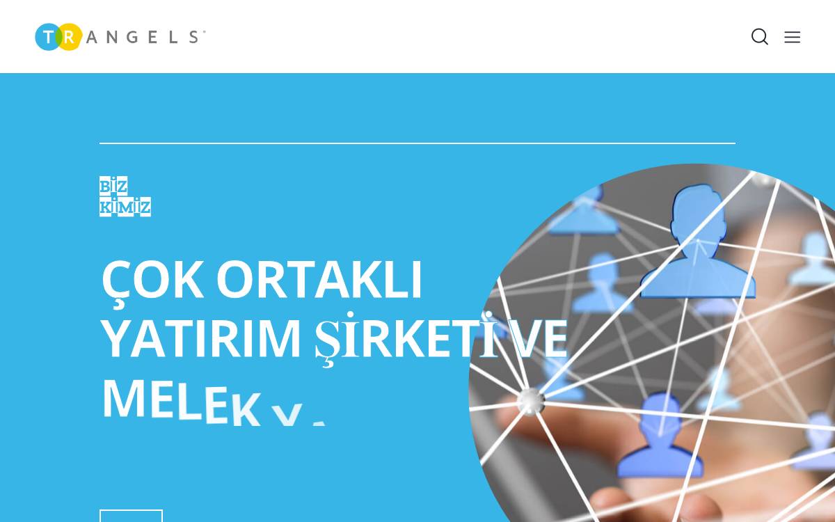 TRANGELS website preview