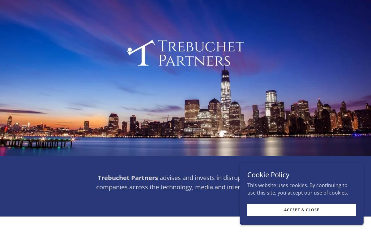 Trebuchet Partners website preview