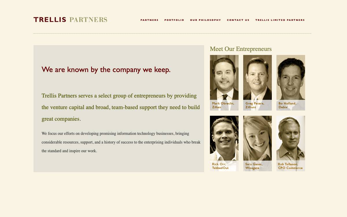 Trellis Partners website preview