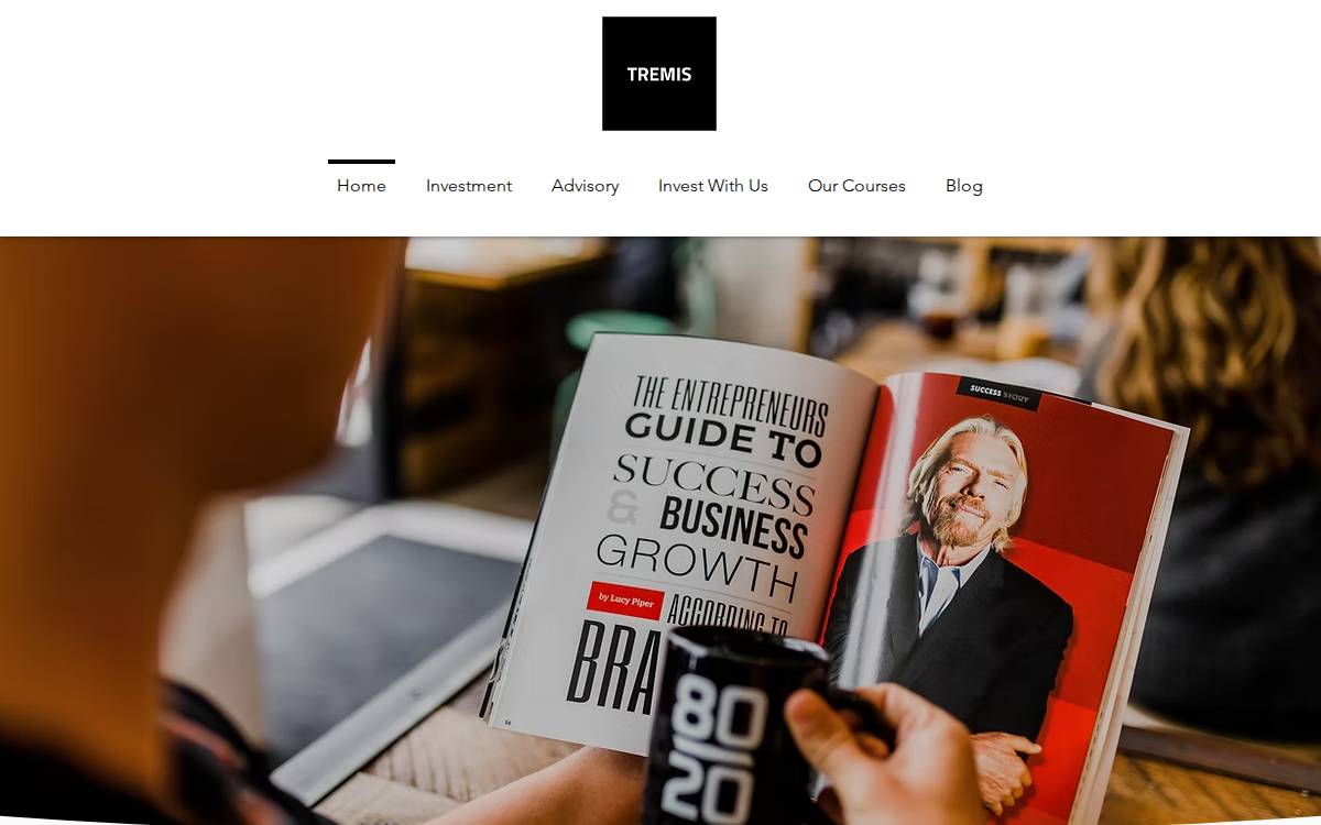 Tremis Capital website preview
