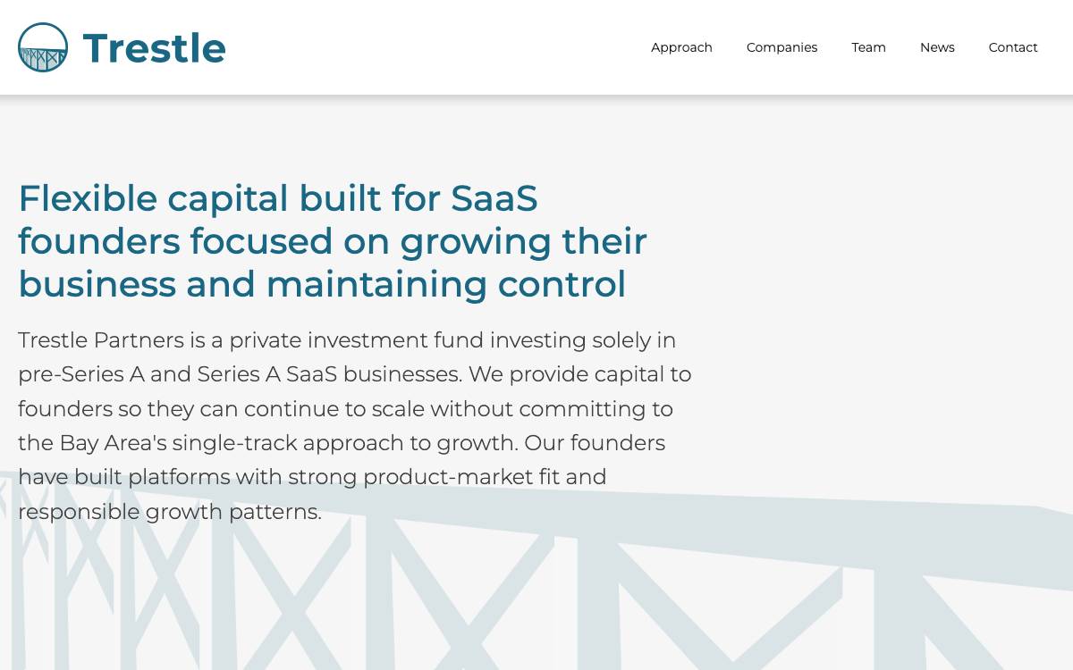 Trestle Partners website preview