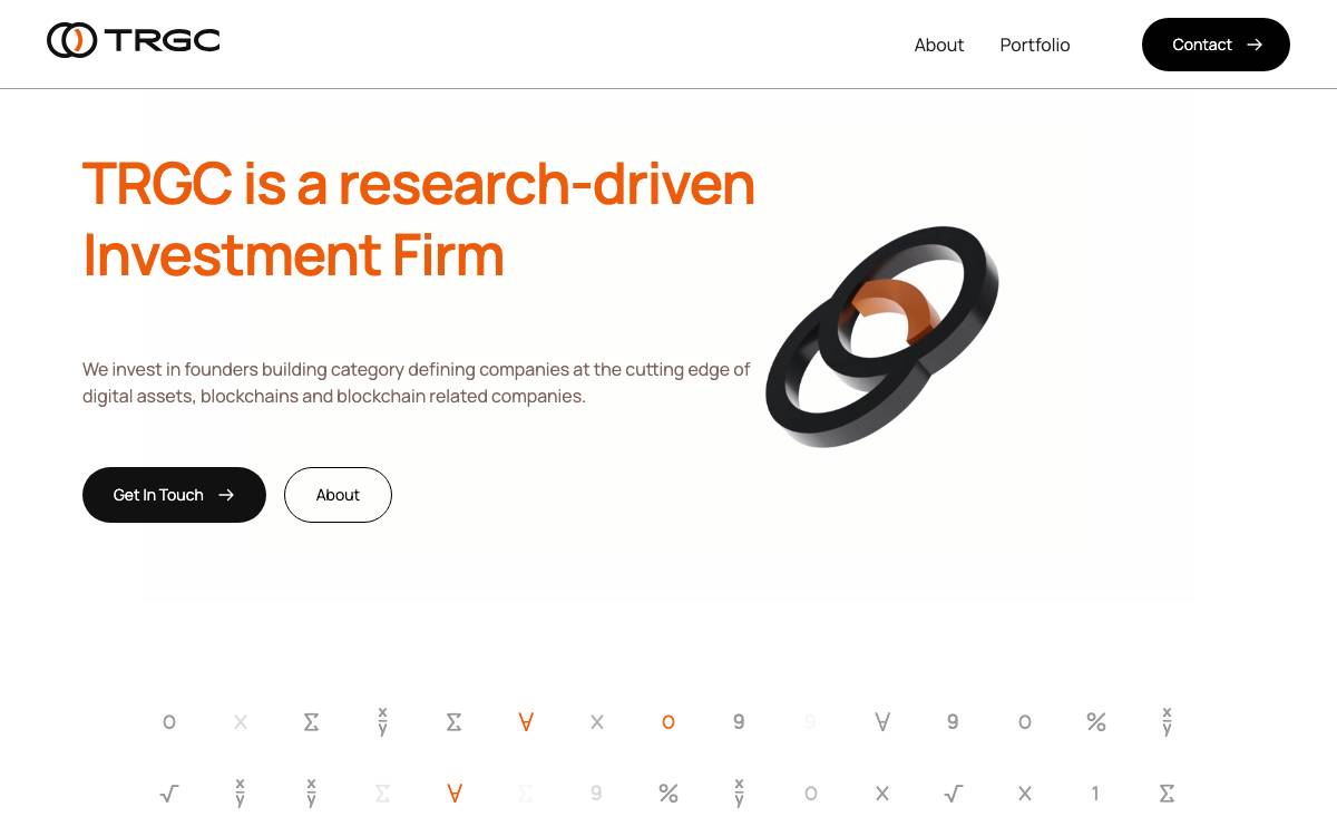TRGC website preview