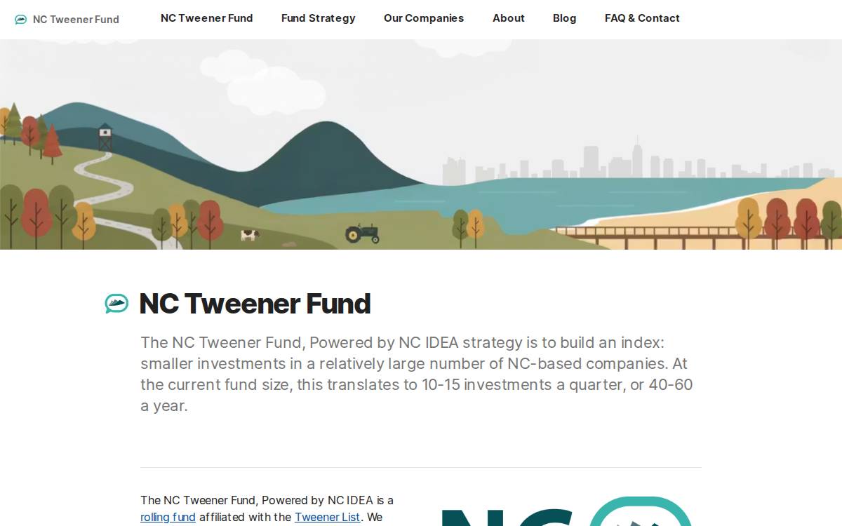 Triangle Tweener website preview
