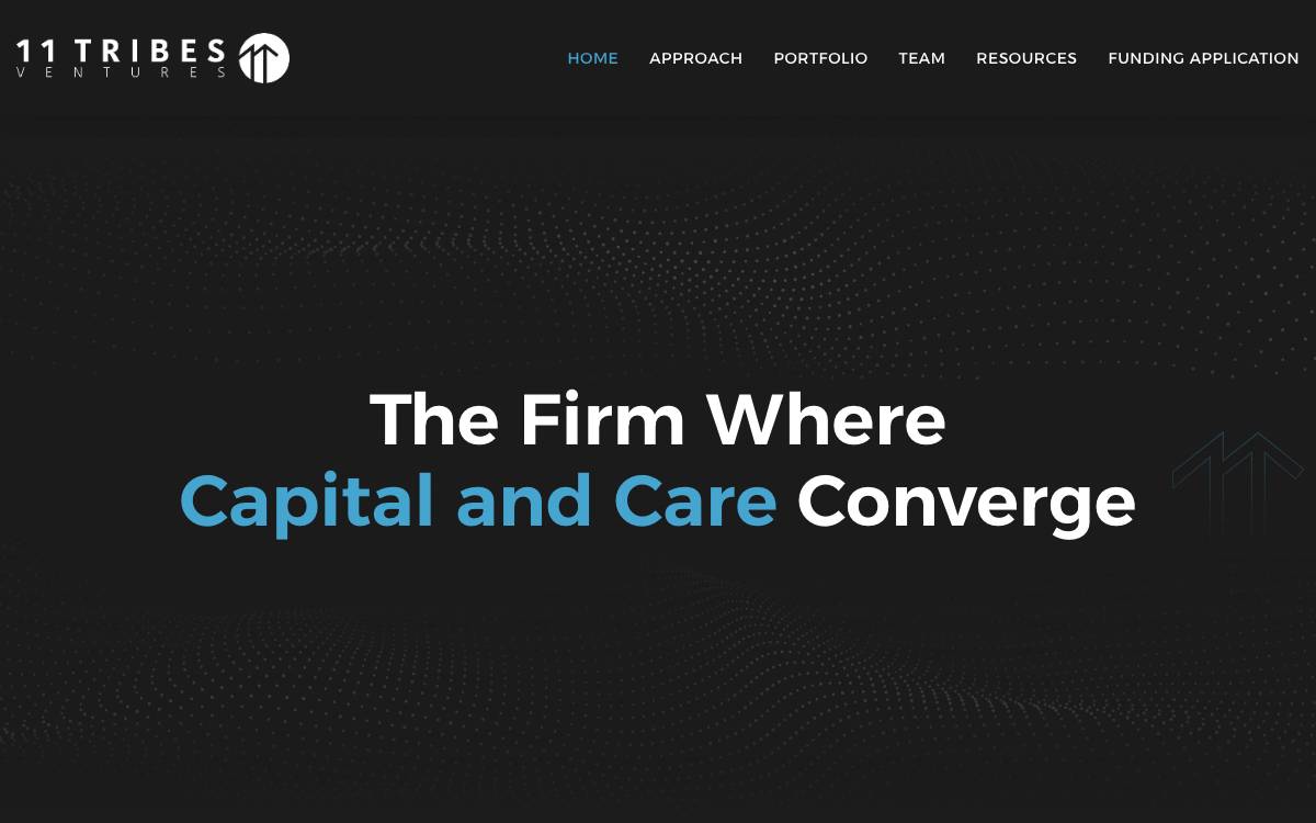 Tribes Ventures website preview