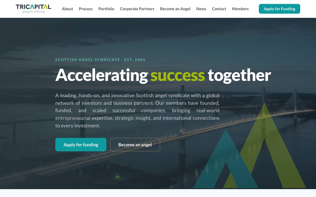 TRICAPITAL website preview