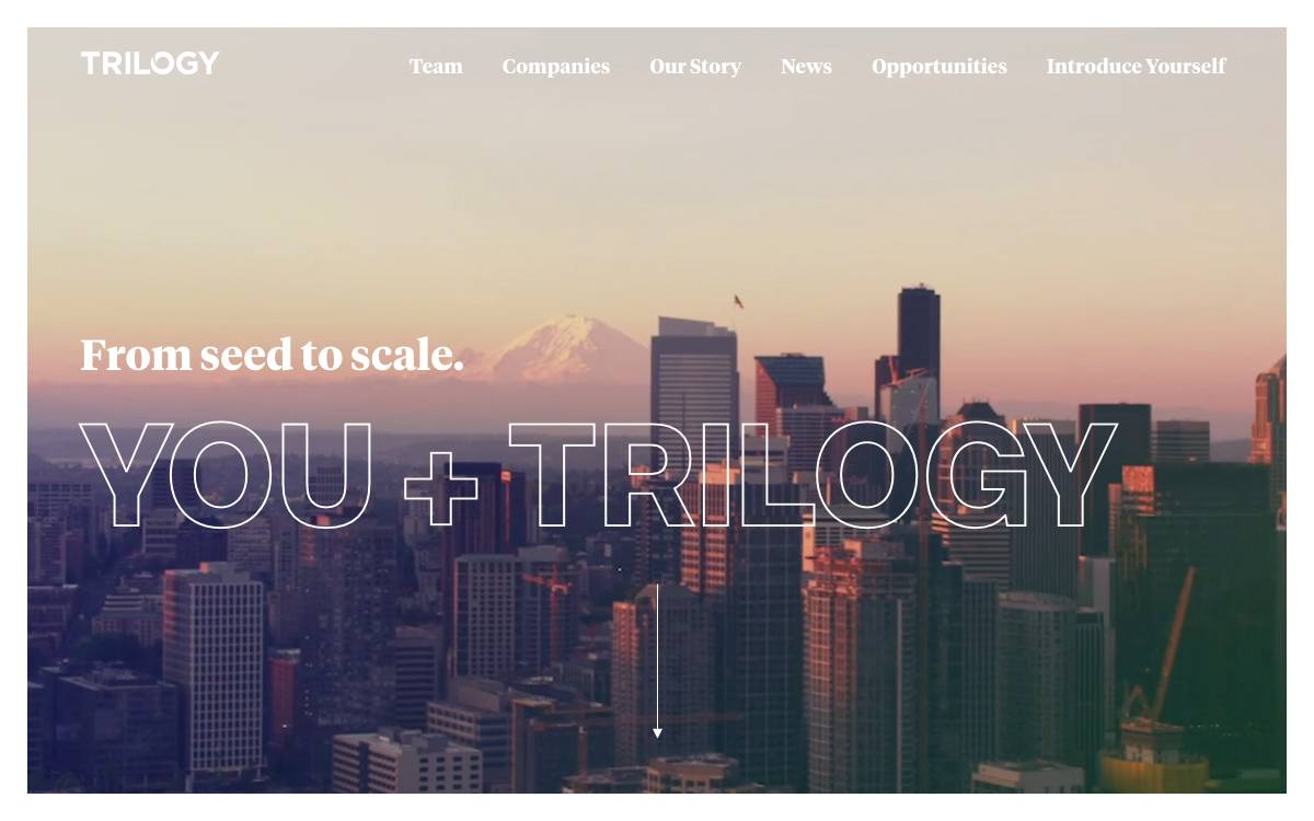 Trilogy Equity Partners website preview