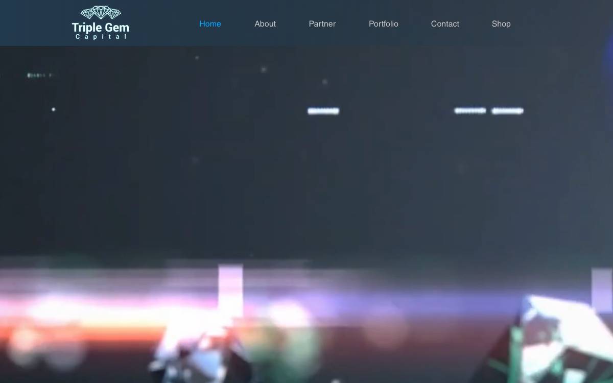 Triple Gem Capital website preview