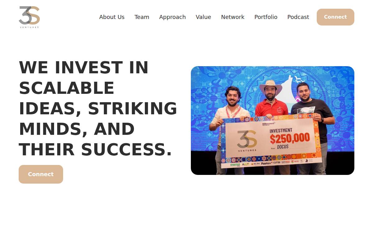 Triple Ventures website preview