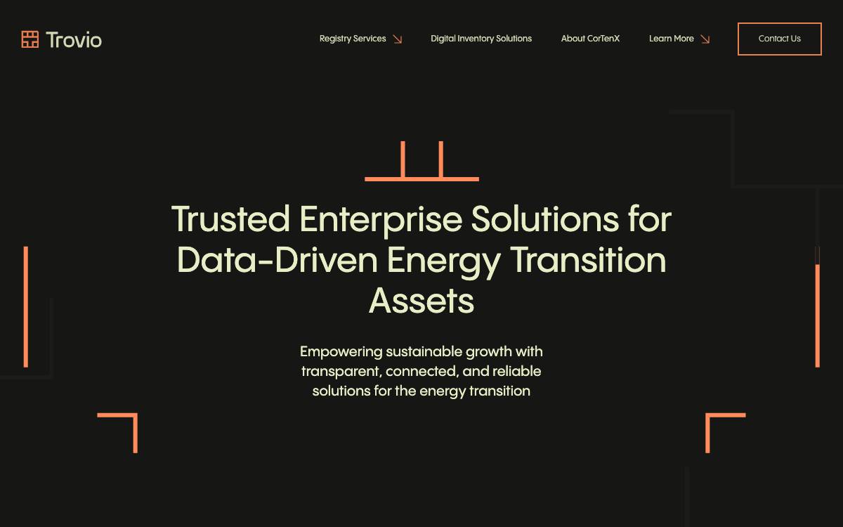 Trovio Group website preview