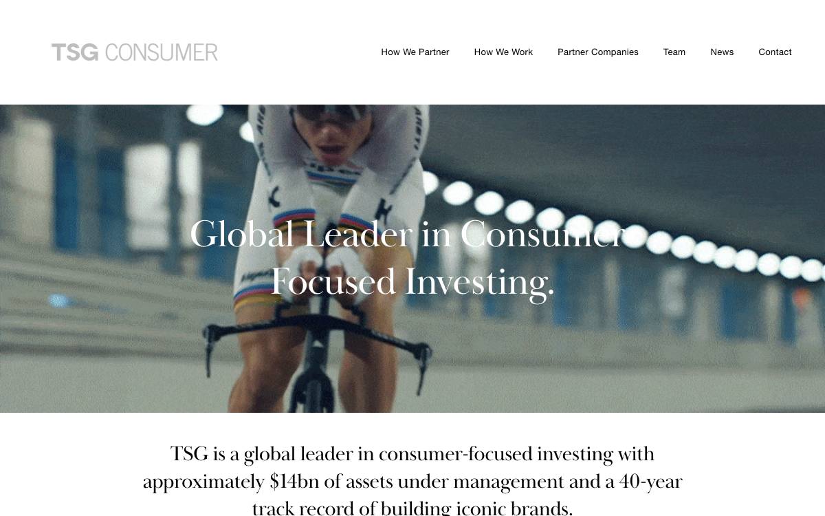 TSG Consumer Partners website preview