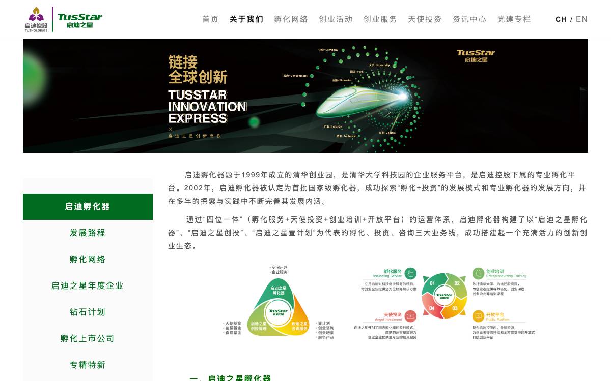 TusStar website preview