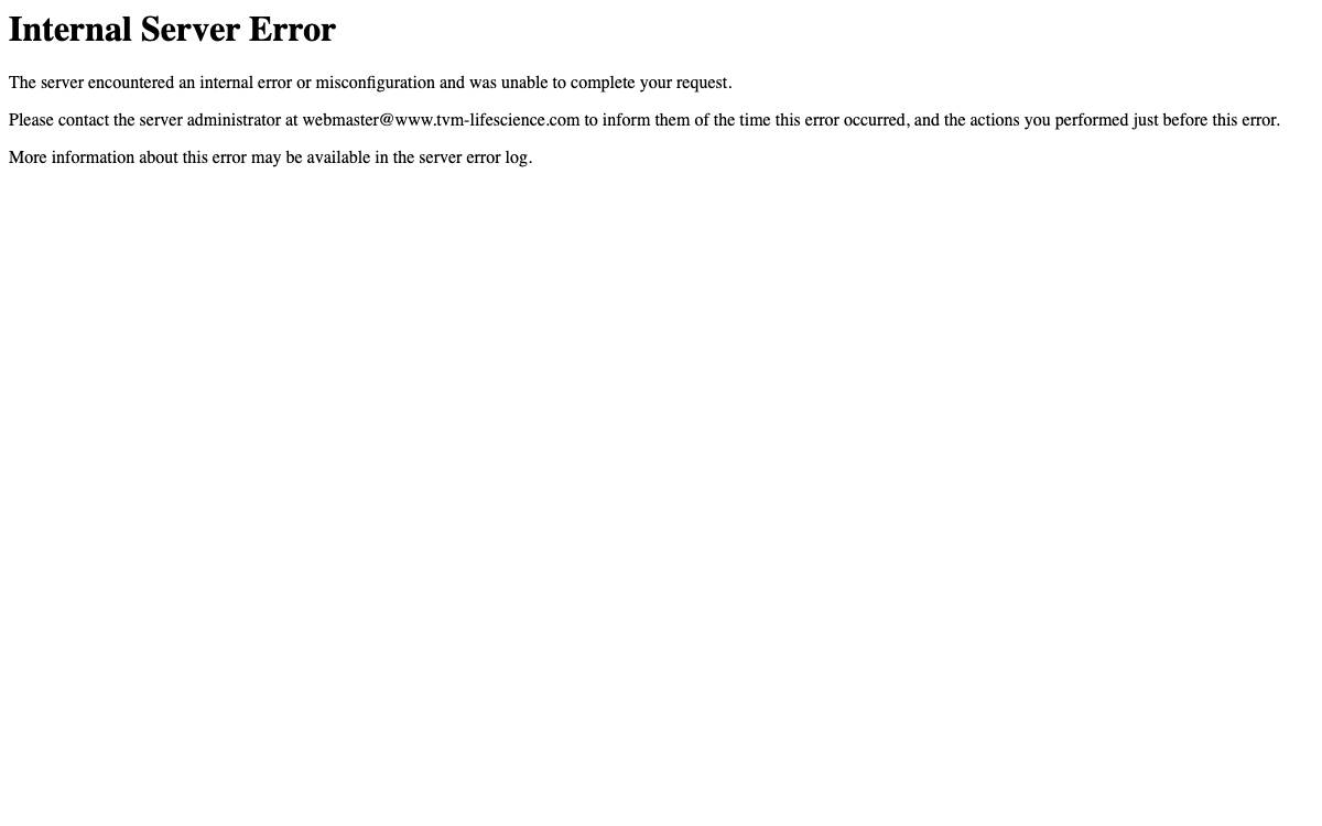 TVM Capital Life Science website preview