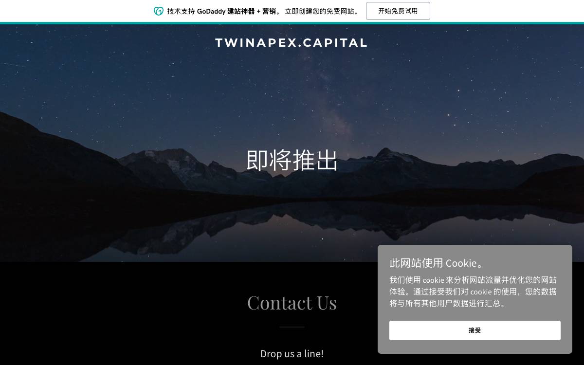 Twin Apex Capital website preview