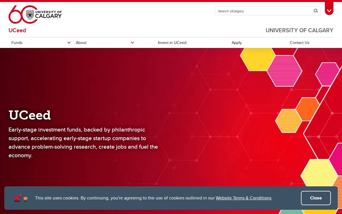 UCeed Funds website preview