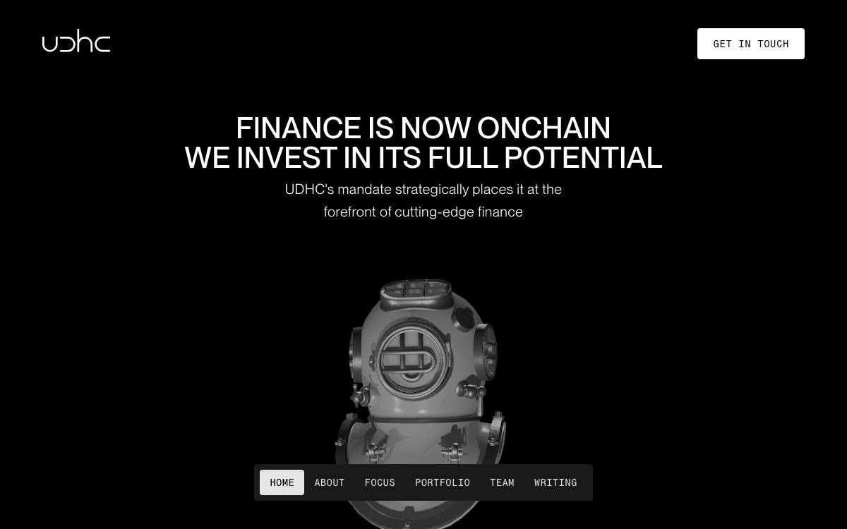 UDHC website preview
