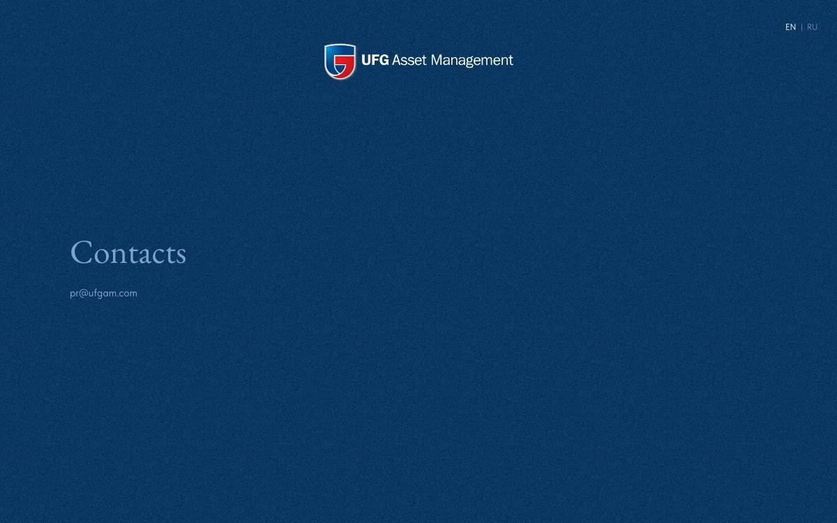 UFG Private Equity website preview