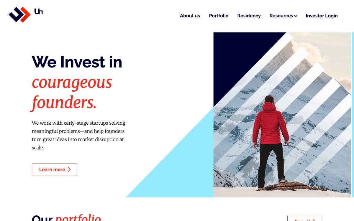 Unanimous Capital website preview