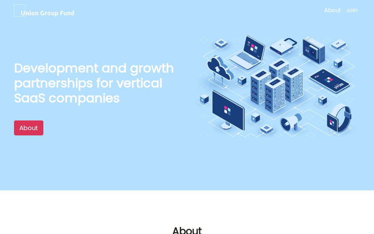 Union Group Fund website preview